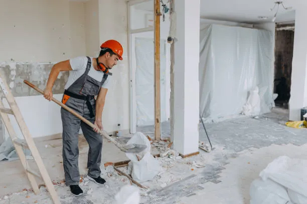 Limpeza de piso pós obra no Litoral Paulista